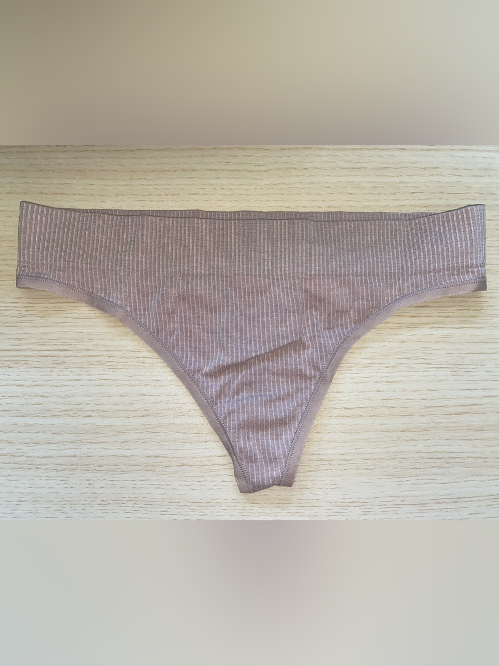 Aerie Seamless Ribbed Thong panties NWT